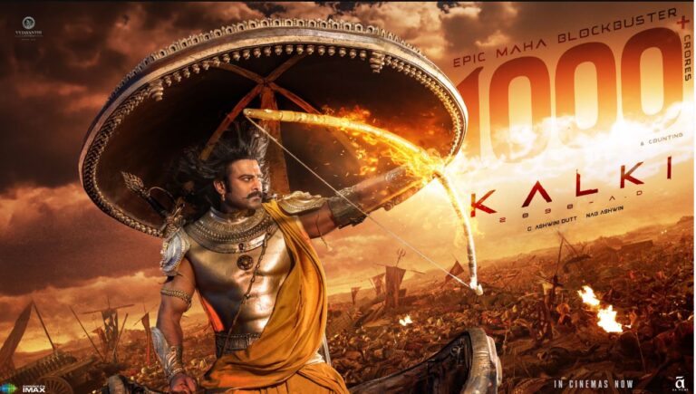 Prabhas ’ Kalki 2898 AD Reaches 1000 Cr Milestone