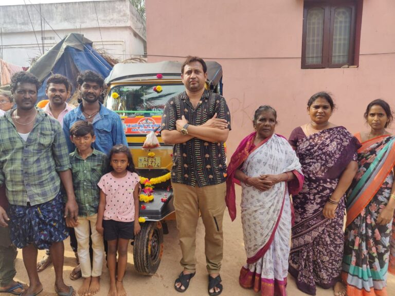 Producer SKN fulfilled his promise, gifted AUTO to Mariamma