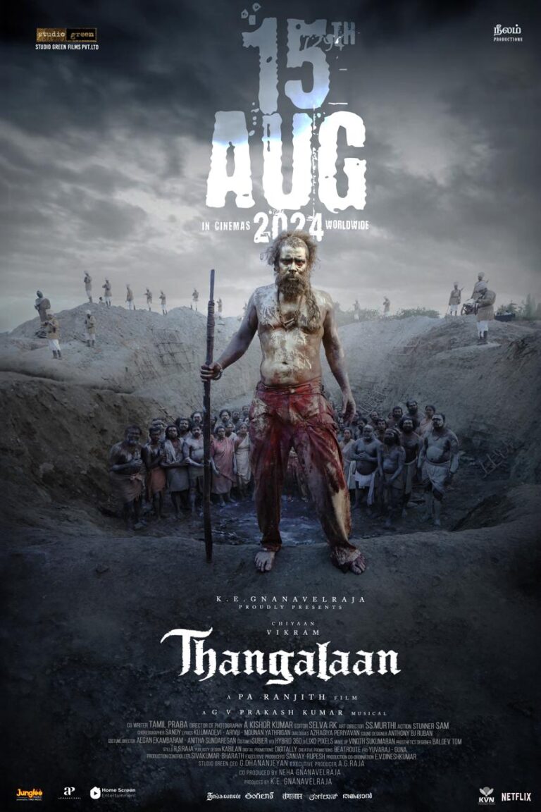 Studio Green Films, Chiyaan Vikram and Pa Ranjith’s Thangalaan releasing worldwide on August 15, Independence Day