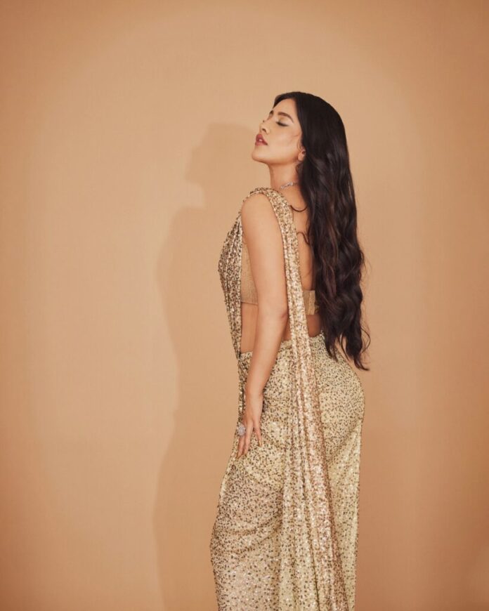 Nabha Natesh: Golden Girl Glam! - Gulte