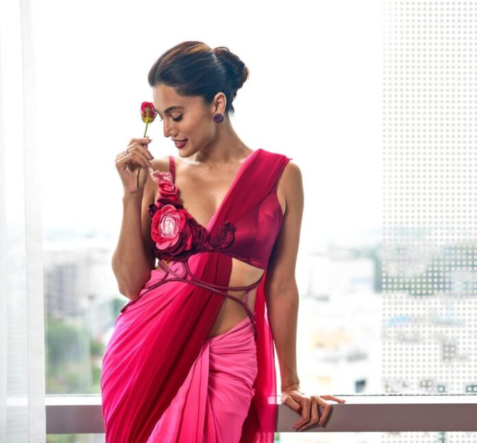 Taapsee Pannu: Pink Perfection for Promotions! - Gulte