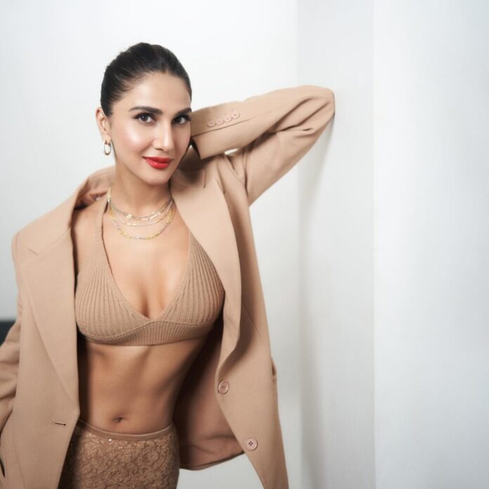 Vaani Kapoor Sizzles in Bold Red Lipstick - Gulte