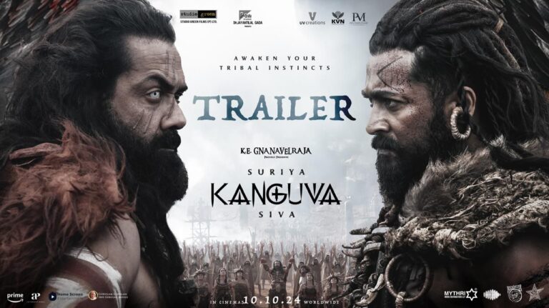 Star Hero Suriya’s Prestigious Epic actioner ‘Kanguva’ Trailer unveiled