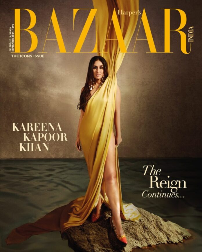 Kareena’s Bazaar Cover is Lit - Gulte