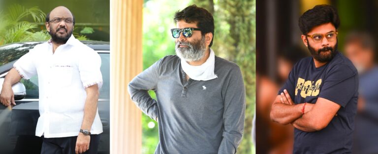 Trivikram, Producer radhakrishna donates 50 lakhs to flood victims in telugu states