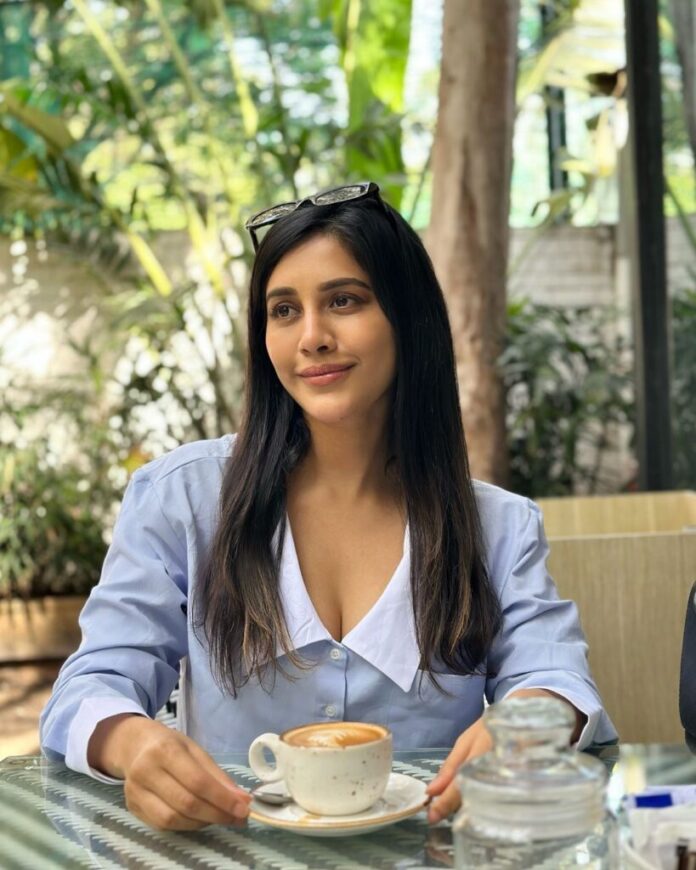 Nabha Natesh: A Coffee Break with a Dash of Style - Gulte