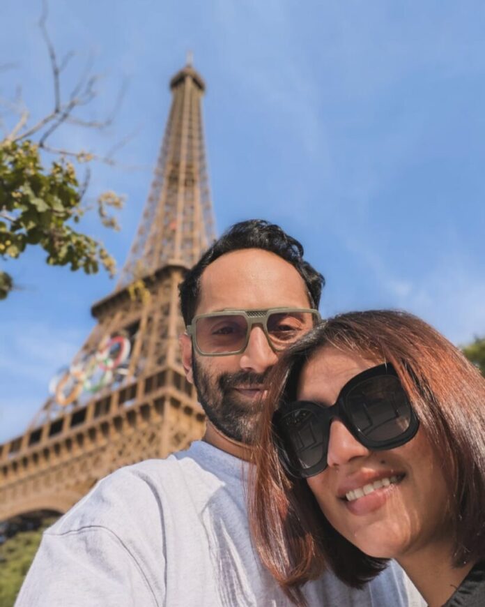 Love Birds: Fahadh and Nazriya’s 10th Anniversary in Paris - Gulte