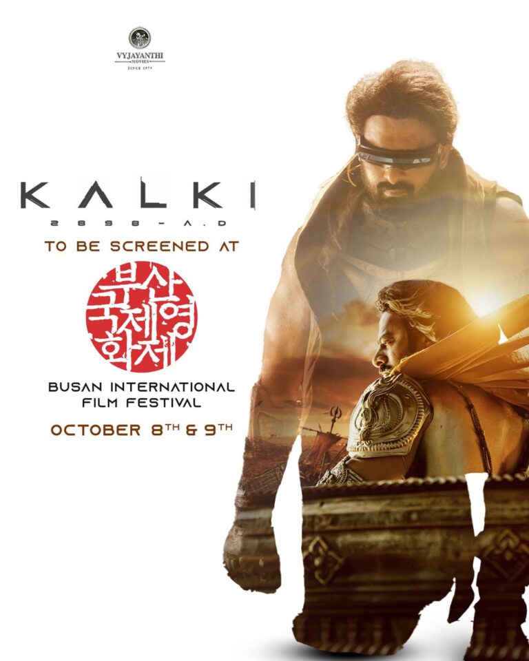 “Kalki 2898AD” To be screened at Busan International Film Festival