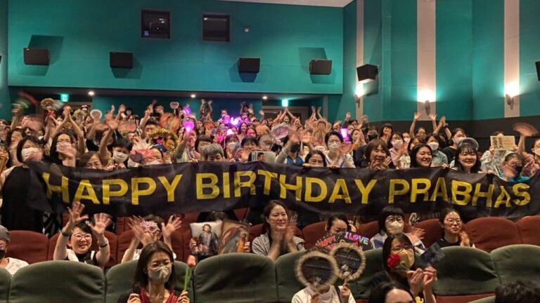 Tokyo rebel Fans celebrated Prabhas birthday in advance*