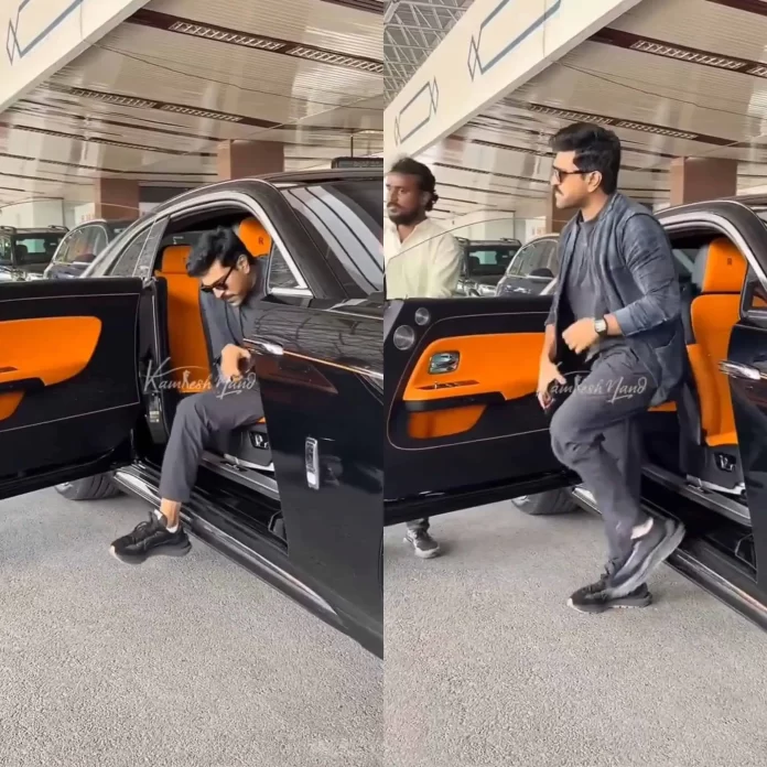 Ram Charan Registers His Rs 7 Cr Rolls Royce - Gulte