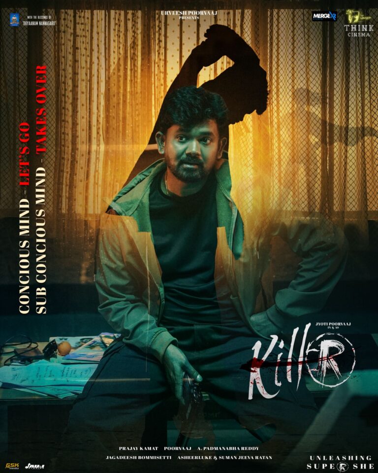 Young Director Poorvaj turns hero, Looks impressive in “Killer”