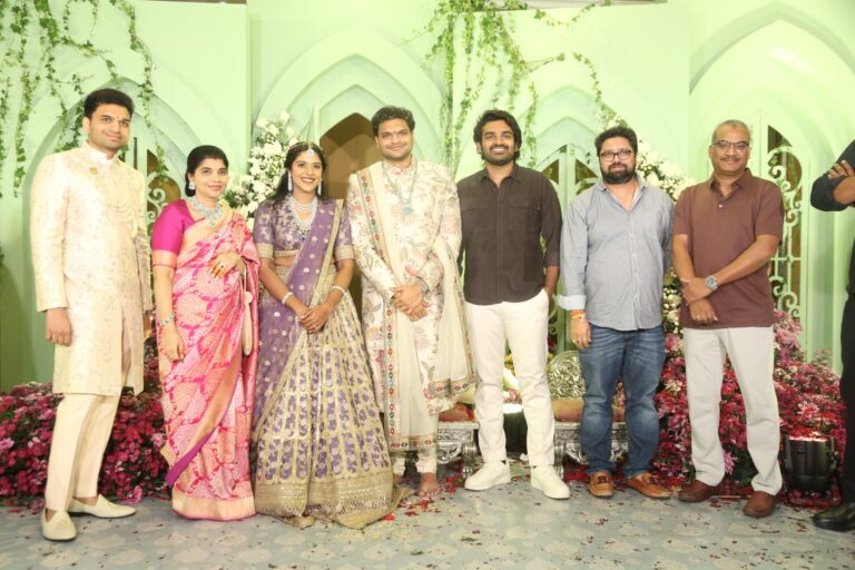 Film Financier Bangaru Babu’s son Kranthi reddy gets engaged