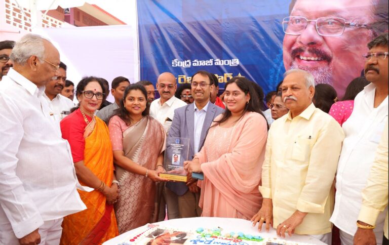 Krishnam Raju Garu believed in making healthcare accessible to everyone – Smt. Shyamala Uppalapati