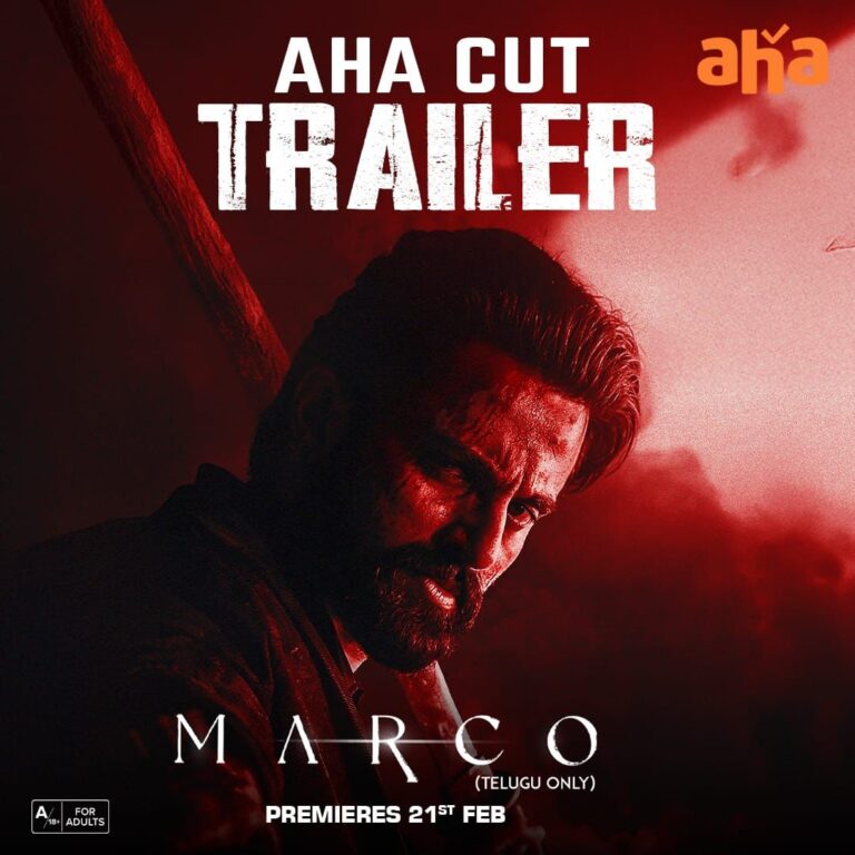 Blockbuster action thriller “Marco” will be streaming on aha from tomorrow