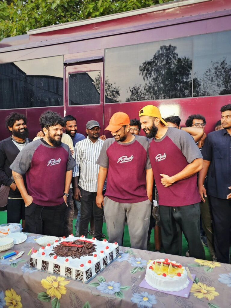 Director Gowtam Tinnanuri’s Birthday Celebrations on the Set of “Kingdom”