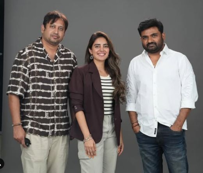 Actress Kushitha Kallapu thanks producer SKN