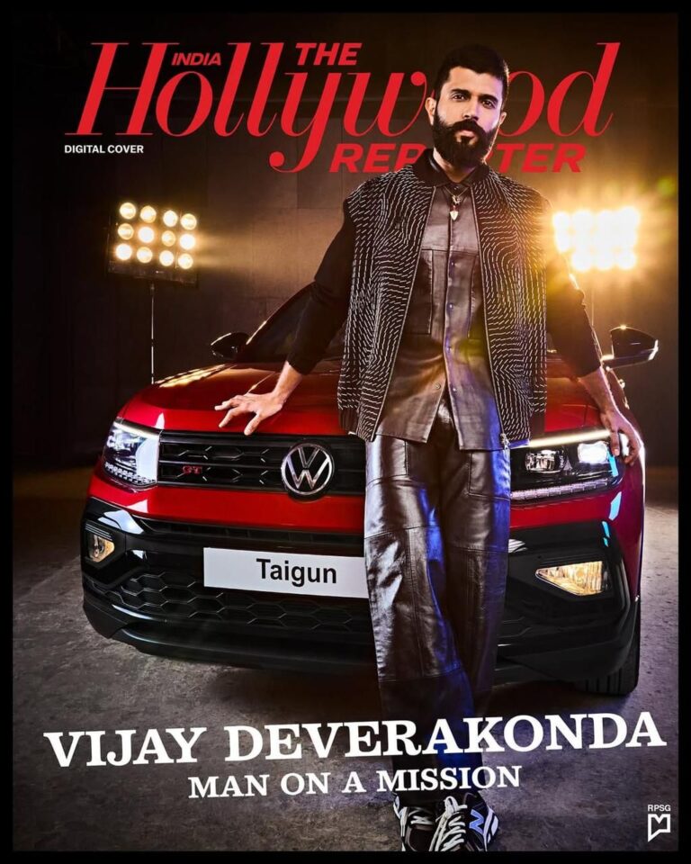 Vijay Deverakonda on the Cover of The Hollywood Magazine